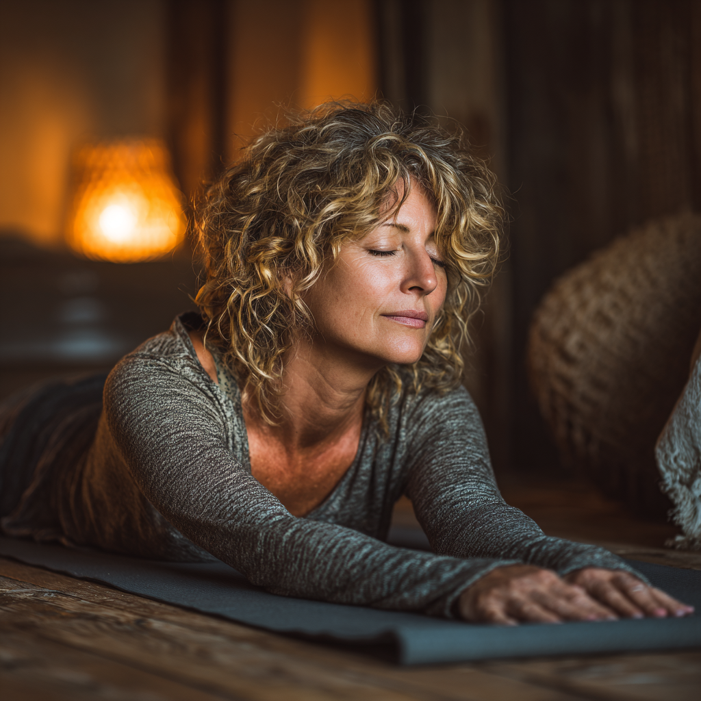 Медитативна вправа на свіжому повітрі серед природи